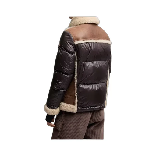 Argens Shearling & Nappa Down Jacket