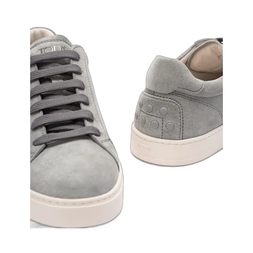 Tod's Logo Printed Round Toe Sneakers