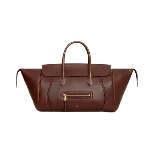 Medium New Luggage In Supple Shiny Lambskin