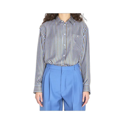 Oversized Shirt In Silk Twill