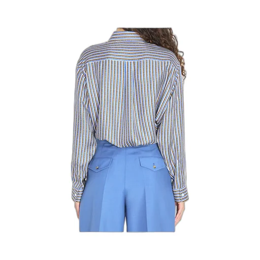 Oversized Shirt In Silk Twill