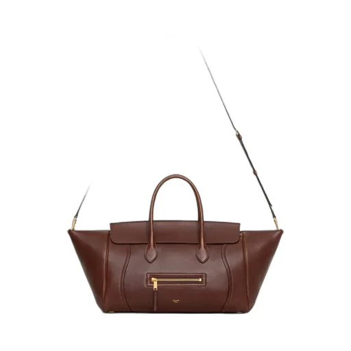 Medium New Luggage In Supple Shiny Lambskin