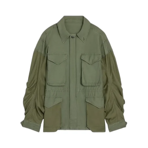 Parka In Cotton Satin