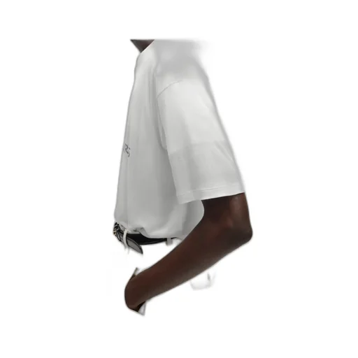 Double Layered T-Shirt In Fine Cotton Jersey