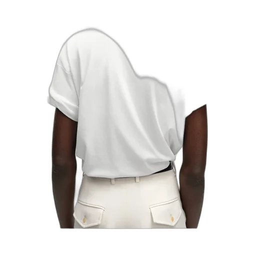 Double Layered T-Shirt In Fine Cotton Jersey