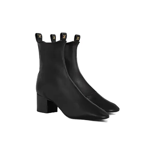 Cheri - Zipped Boot In Stretch Lambskin