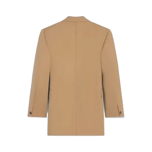 Colonne Jacket In Diagonal Wool
