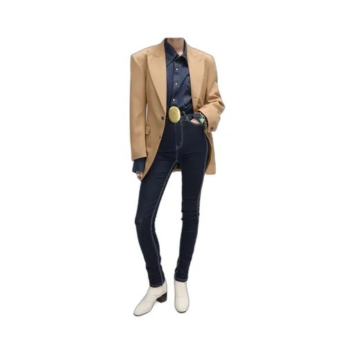 Colonne Jacket In Diagonal Wool