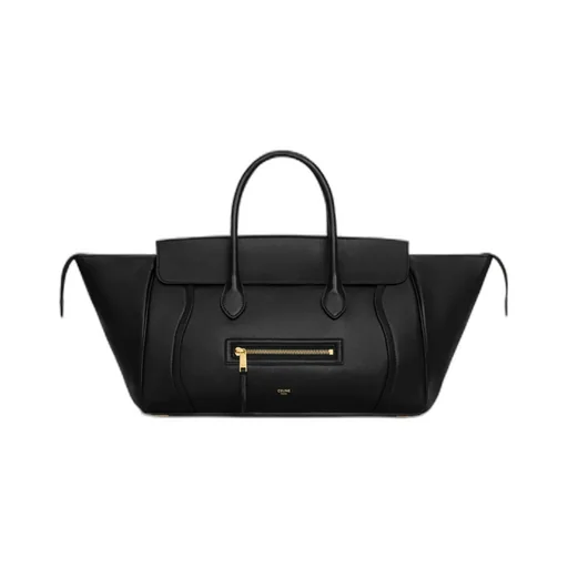 Medium New Luggage In Supple Shiny Lambskin