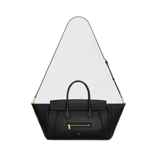Medium New Luggage In Supple Shiny Lambskin