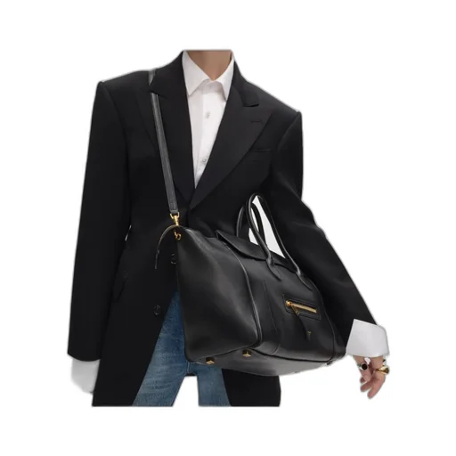 Medium New Luggage In Supple Shiny Lambskin