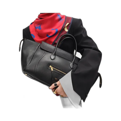 Medium New Luggage In Supple Shiny Lambskin