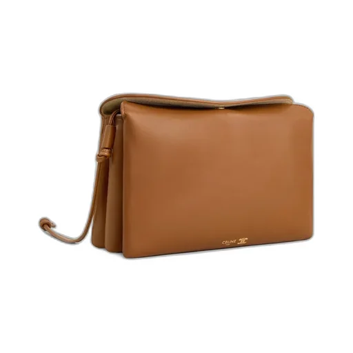 Trio Flap In Smooth Lambskin