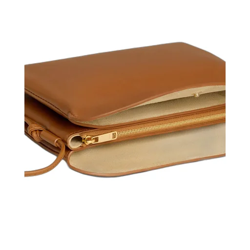 Trio Flap In Smooth Lambskin