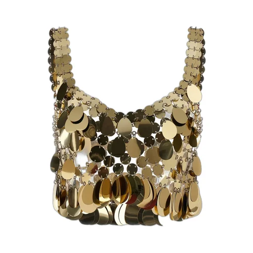 Paco Rabanne Haut Cropped Top