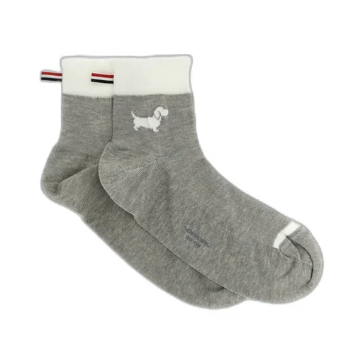 Thom Browne Hector Intarsia-Knit Socks
