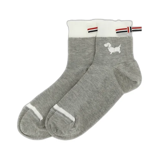 Thom Browne Hector Intarsia-Knit Socks