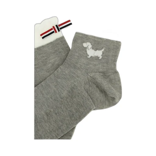 Thom Browne Hector Intarsia-Knit Socks