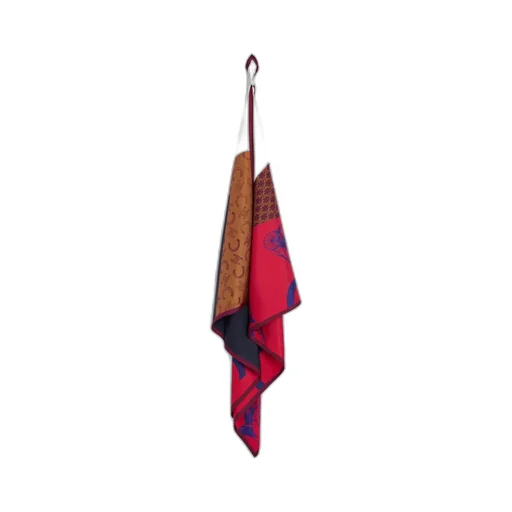 Square In Silk Twill