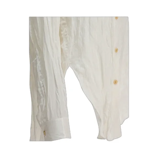 Khaite Long-Sleeved Crinkled Shirt