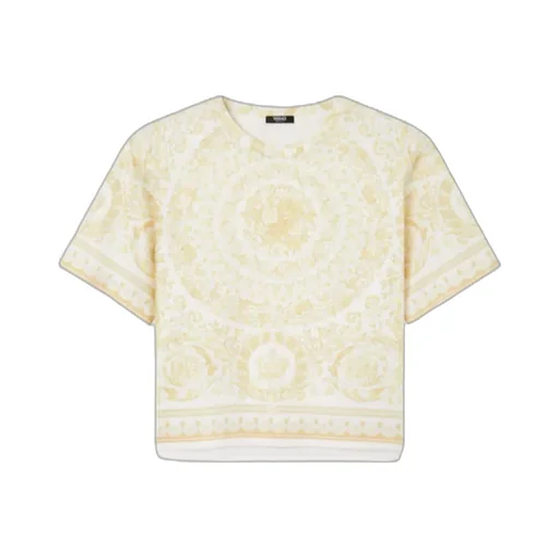Versace Medusa-Printed Crewneck T-Shirt