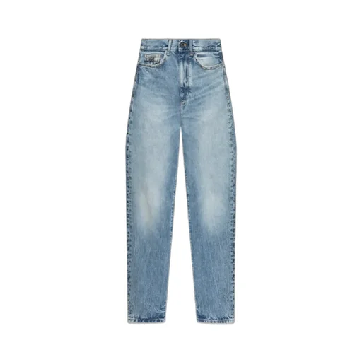 Versace Logo-Patch Studded Jeans