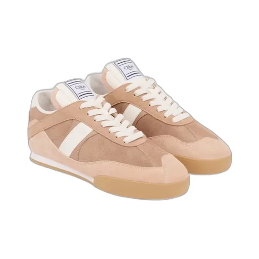 Chloé Kick Lace-Up Sneakers