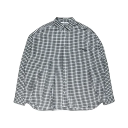 Acne Studios Checked Button-Up Shirt