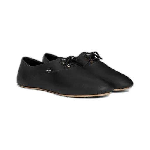 Ballet Lace-Up Shoe In Lambskin