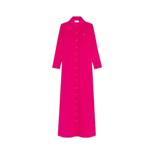 Dress In Acetate Silk Crepe