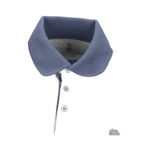 Brunello Cucinelli Logo Detailed Short-Sleeved Polo Shirt