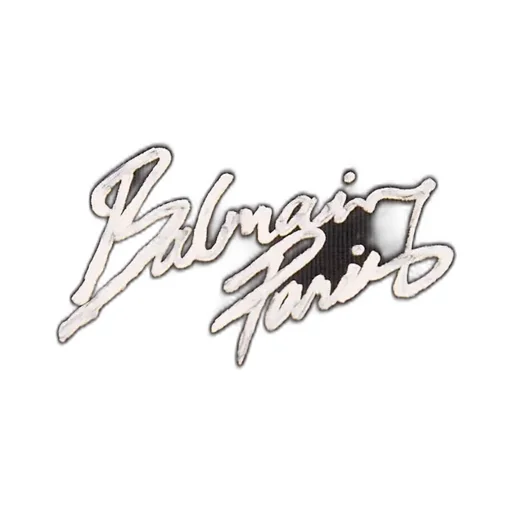 Balmain Logo Embroidered Cropped T-Shirt