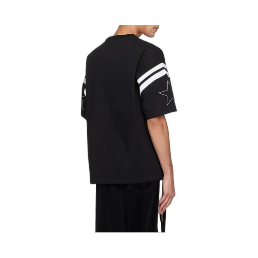 Amiri Logo Stripe-Detailed Crewneck T-Shirt