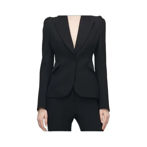 Alexander Mcqueen Single Breasted Jacket