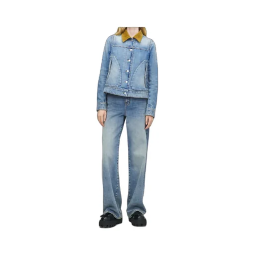 Alexander Mcqueen Boxy Denim Jacket