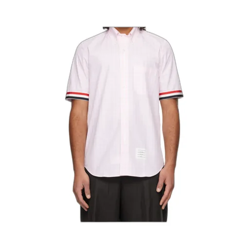 Thom Browne Gingham Check Short Sleeve Shirt