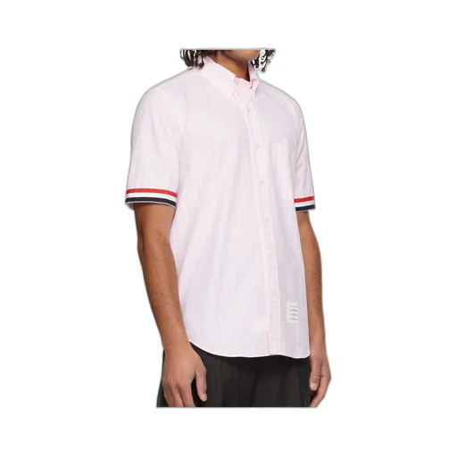Thom Browne Gingham Check Short Sleeve Shirt