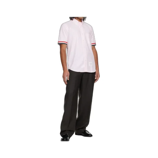 Thom Browne Gingham Check Short Sleeve Shirt