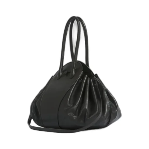 Marni Logo Stamped Tulipea Large Handbag