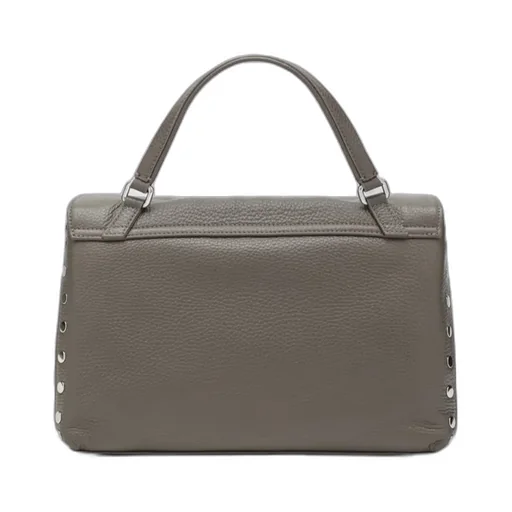Postina Studded Turn-Lock Tote Bag