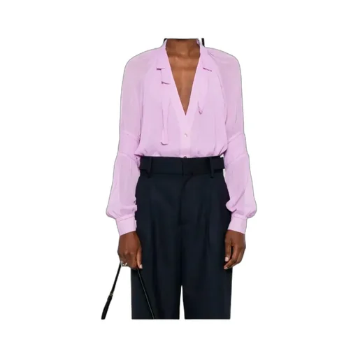 Long-Sleeved Button-Down Shirt