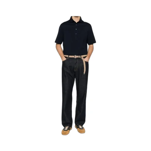 Button-Up Polo Shirt