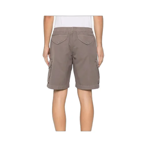 Drawstring-Fastening Cargo Shorts