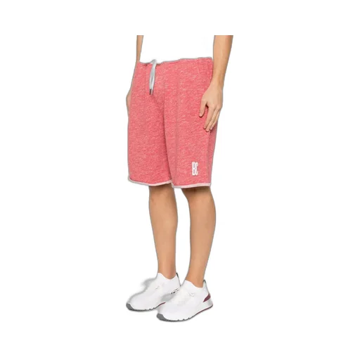 Drawstring-Fastening Logo-Print Shorts