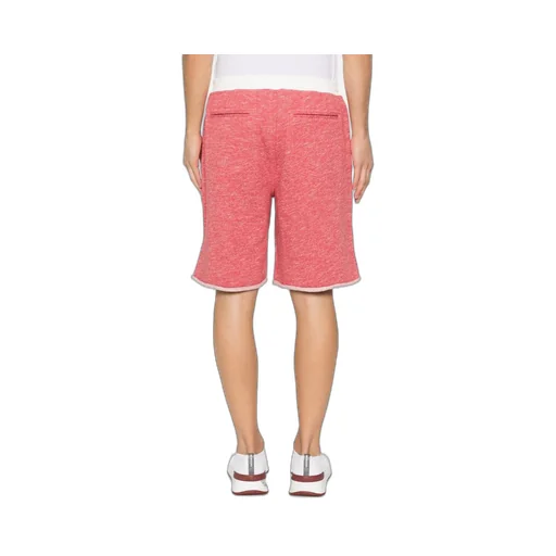 Drawstring-Fastening Logo-Print Shorts