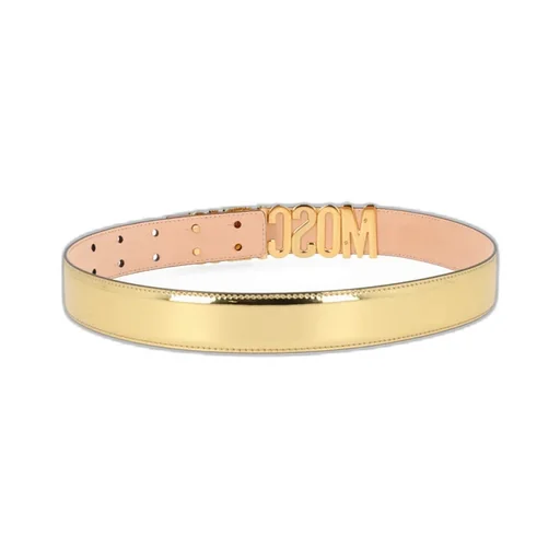 Moschino Logo Buckle Belt