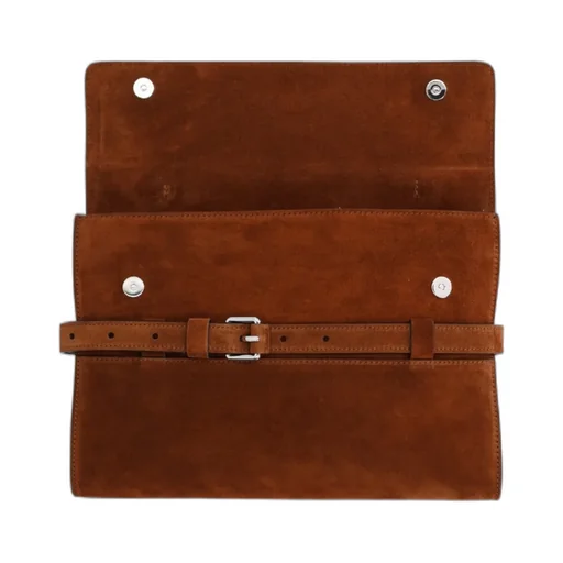 Belted Top Handle Tote Bag
