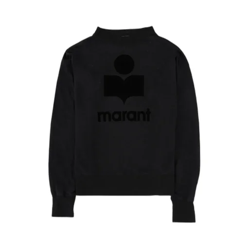 Isabel Marant Toile Logo Detailed Crewneck Sweatshirt