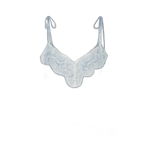 Lace-Trim V-Neck Top