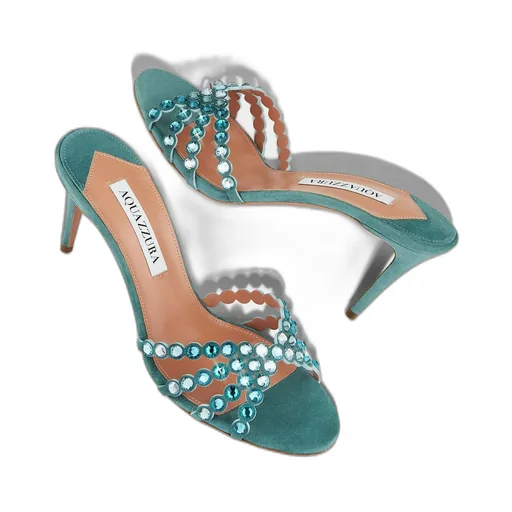 Aquazzura Embellished Heeled Sandals